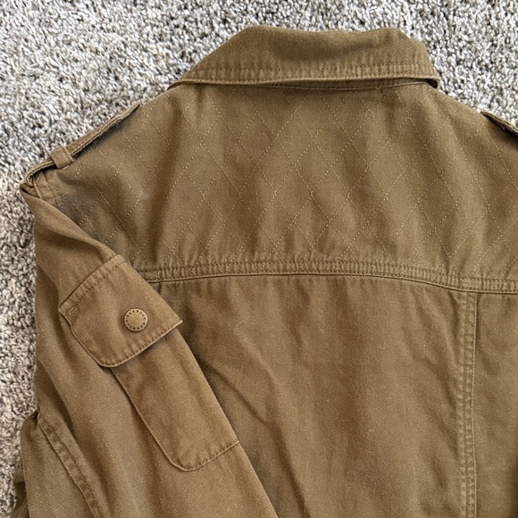 Barbour womens Military Field Jacket EUC SZ USA 6 - Picture 10 of 10